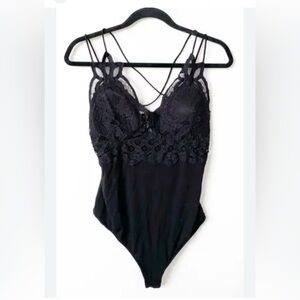 Rue21 Black Smocked Top